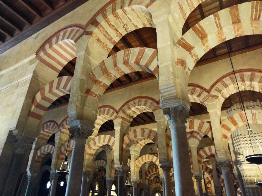 Mezquita small file arches upon arches small file