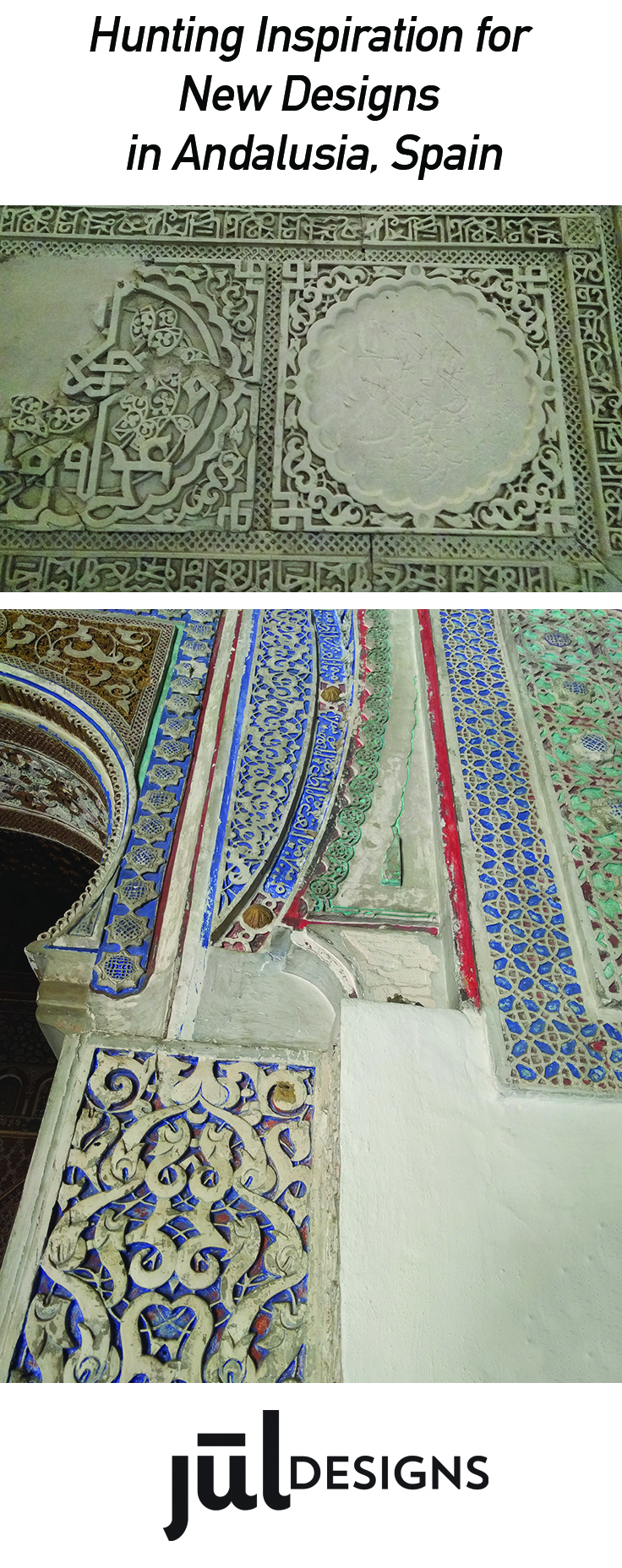 Hunting Inspiration for New Designs in Andalusia, Span with JUL Designs