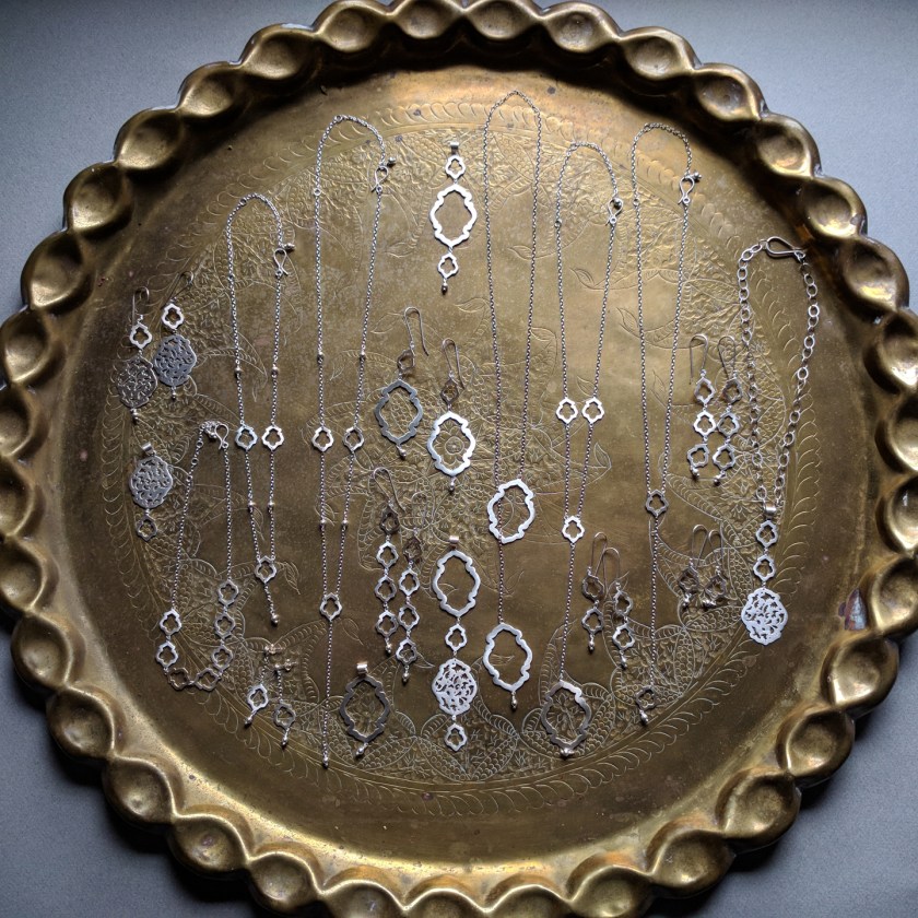 white metal collection on the brass tray no 1.jpg